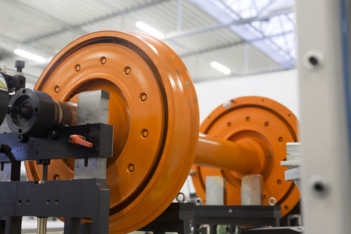 Machine à équilibrer horizontale - Ascential Technologies, Test & Measurement Systems - dynamique / pour trains / pour essieux de chemin de fer