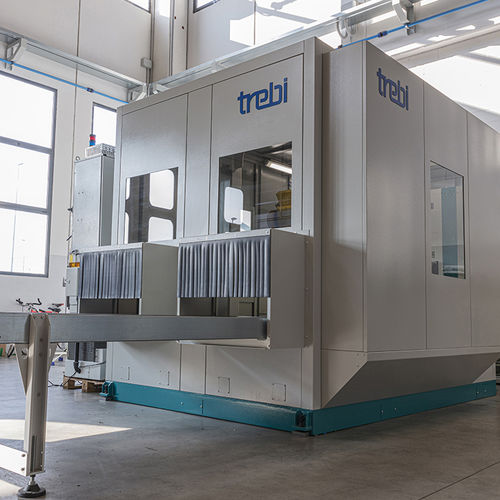 Machine de découpe pour aluminium - AFC450 - Trebi di Bianchi Nadia - d'ébavurage / rectifieuse / automatique