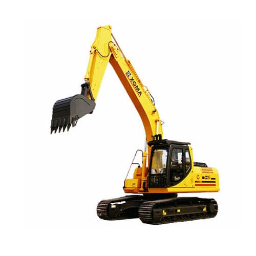 Pelleteuse intermédiaire - XG822i/XG836i - Xiamen XGMA Machinery Co., Ltd - sur chenilles / diesel / pour chantier de construction