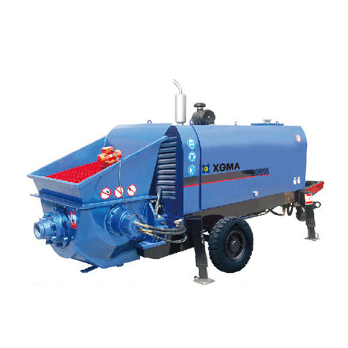 Pompe à béton montée sur remorque - XBS25-12-33 - Xiamen XGMA Machinery Co., Ltd - pour chantier