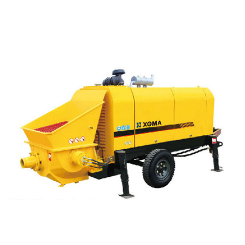 Pompe à béton montée sur remorque - HBT60S series  - Xiamen XGMA Machinery Co., Ltd - pour chantier / électrique