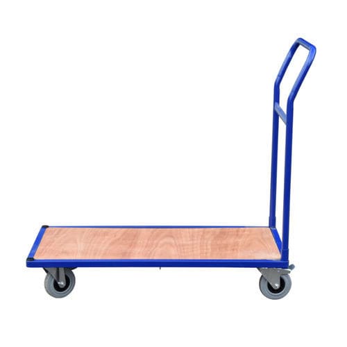 Chariot de transport - HI-EB series - Handle-iT Ltd - en acier / à plateau / porte-bacs