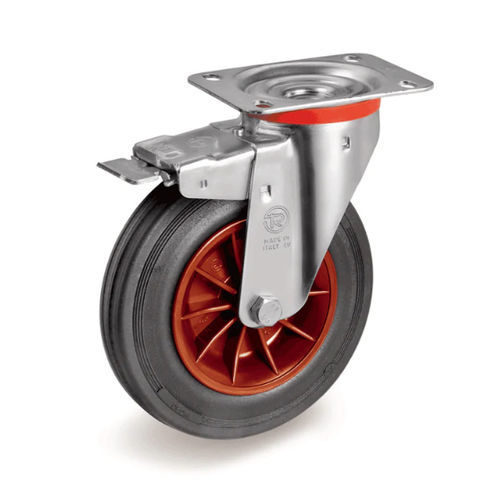 Roulette pivotante - HI-W series  - Handle-iT Ltd - à platine / pour chariot / de manutention