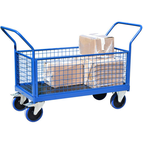 Chariot de transport - HI-FBT-1-PP-4MS400 series - Handle-iT Ltd - à plate-forme / à forte charge / pour l'industrie