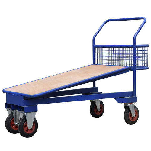 Chariot de transport - HI-TC-106-B - Handle-iT Ltd - en acier / à plate-forme / pour bacs de stockage