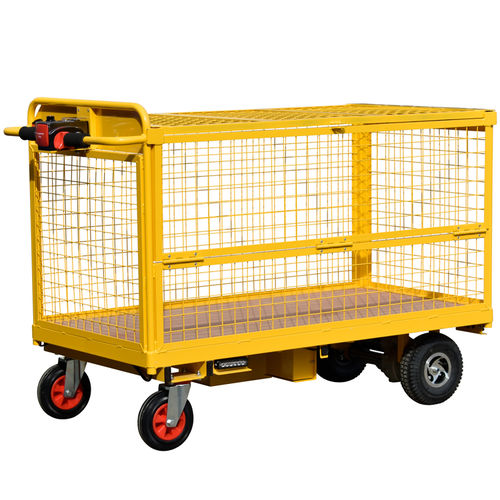 Chariot de manutention - HI-POW-FSC-HHS-1260 - Handle-iT Ltd - en acier / motorisé / avec grillage galvanisé