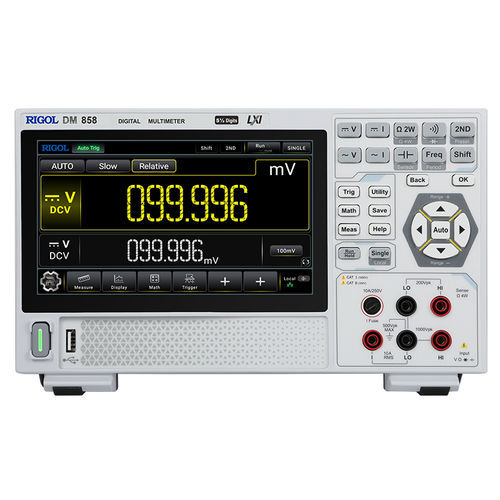Multimètre numérique - DM858 Series - Rigol Technologies EU GmbH - benchtop / 1000 V / 3 A