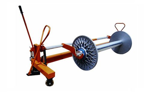 Chariot de manutention - ST-HBT-01 - Suntech - en métal / pour rouleaux / hydraulique