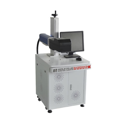 Machine de gravure et marquage laser - Shenzhen Superwave Laser Technology Co.,Ltd - laser à fibre / CNC / refroidie par air