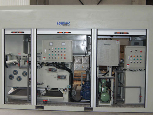 Filtre-presse à bande - HBJ - Shanghai Haibar Mechanical Engineering Co.,Ltd - automatique / mobile / pour traitement de boue