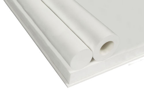 Barre creuse en PTFE - FLUOROSINT® 207 - Polylanema, Lda. - en barre pleine / en plaque / renforcé