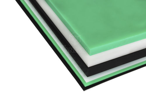 UHMW-PE en plaque - Tivar® 1000 TG1 - Polylanema, Lda. - en barre / en feuille / résistant à l'abrasion
