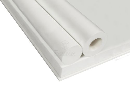 UHMW-PE en plaque - TIVAR® H.O.T. - Polylanema, Lda. - en barre creuse / en barre pleine / anti abrasion