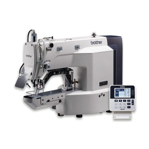 Machine à coudre de point d'arrêt - KE-430HX/HS - Brother - point noué / à une aiguille / à un fil
