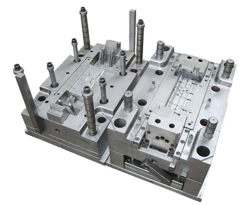 Moule d'injection plastique multi-empreintes - NingBo ChenTe electronics Technologies Co.,Ltd - mono-empreinte / à canaux chauds / bi-matière