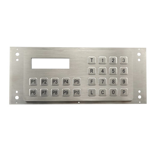 Clavier numérique pour pompe à carburant - CT-KPS26-26-RM - NingBo ChenTe electronics Technologies Co.,Ltd - 26 touches / encastrable / en inox