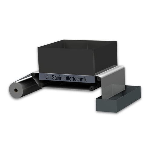 Filtre à bande - Sanin Filtertechnik GmbH - à eau / à huile / pour eaux usées