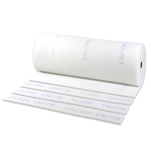 Matériau filtrant pour filtre à déroulement - Sanin Filtertechnik GmbH - en fibre / d'air