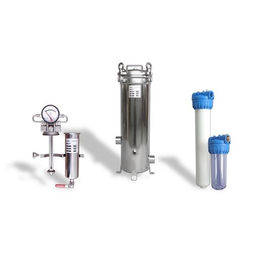 Carter de filtre à cartouche - FKG - Sanin Filtertechnik GmbH - pour liquide / pour huile / en matière plastique