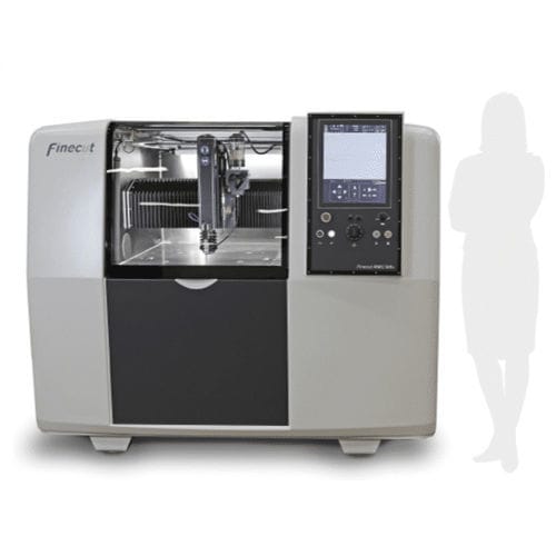 Centre d'usinage CNC 5 axes - WMC 500II 5X type ABX - Finepart Sweden AB - vertical / avec découpe au jet d'eau