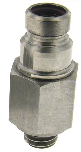 Raccord hydraulique - QDE3L-.-3. - Beswick Engineering Co, Inc. - pneumatique / rapide / en inox