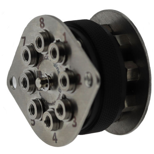 Connecteur de tube rond - QD8L - Beswick Engineering Co, Inc. - en acier inoxydable / rapide