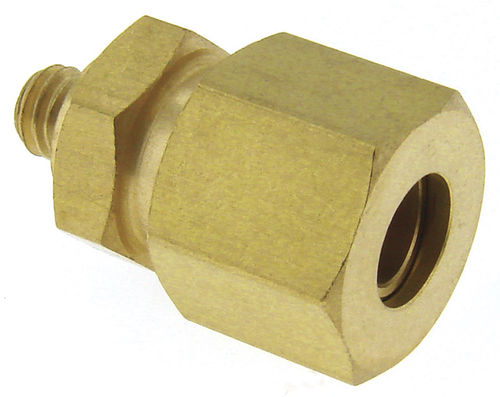 Raccord hydraulique - MCB-14..-. - Beswick Engineering Co, Inc. - fileté / à compression / en laiton