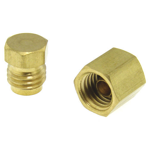 Bouchon rond - MCBPN-. - Beswick Engineering Co, Inc. - mâle / en laiton / en acier inoxydable