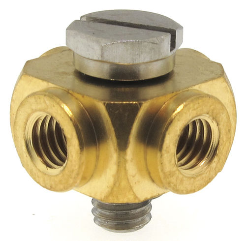 Raccord hydraulique - MKS.-1010.-. - Beswick Engineering Co, Inc. - pneumatique / fileté / en croix
