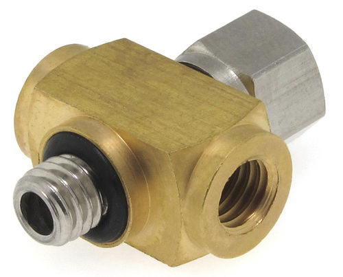 Raccord hydraulique - MCM-1010.-. - Beswick Engineering Co, Inc. - à visser / à bague coupante / en croix