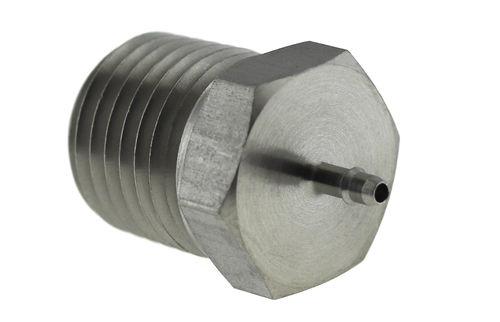 Raccord hydraulique - MPAH-.. - Beswick Engineering Co, Inc. - pneumatique / fileté / cannelé