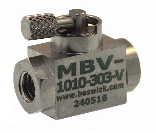Vanne à boisseau sphérique - MBV-1010.-. - Beswick Engineering Co, Inc. - manuelle / d'arrêt / pour l'eau