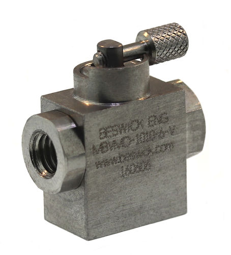 Vanne à boisseau sphérique - MBVMD-1010.-. - Beswick Engineering Co, Inc. - manuelle / de mélange / d'aiguillage