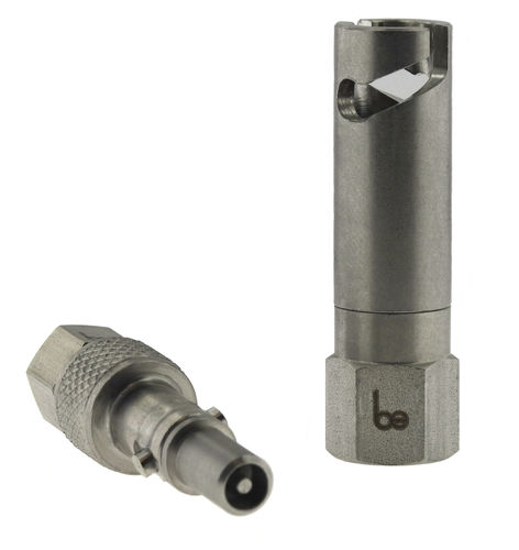 Raccord hydraulique - QBI-DB - Beswick Engineering Co, Inc. - rapide / en inox / à haute pression
