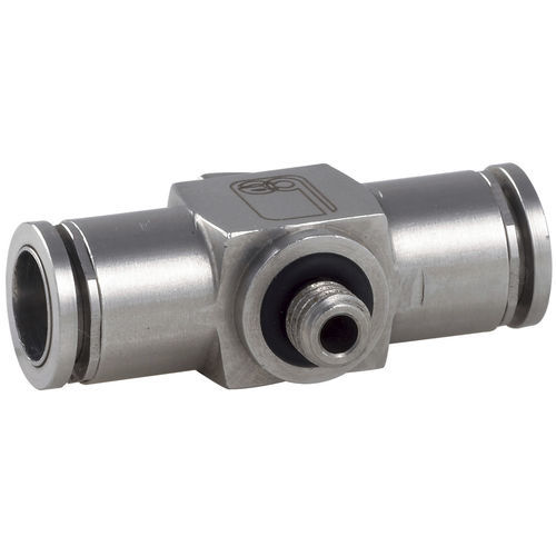 Raccord pneumatique - PTCST-14.-. - Beswick Engineering Co, Inc. - fileté / push-in / en T