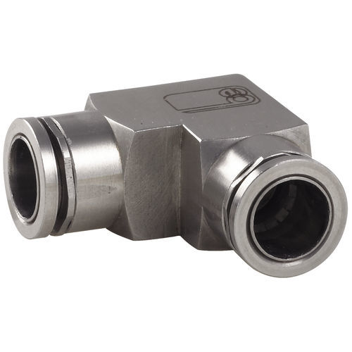 Raccord pneumatique - PTCUL-14.-. - Beswick Engineering Co, Inc. - push-in / coudé / en acier inoxydable