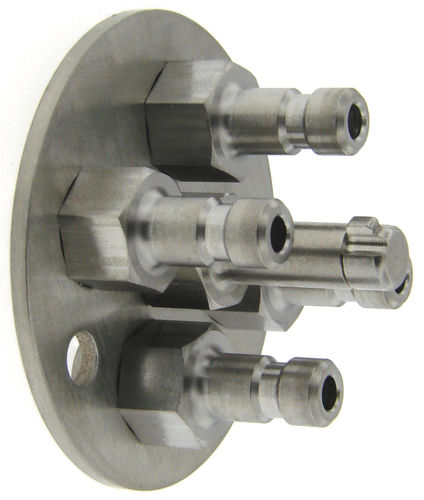 Raccord hydraulique - QDC.-101-E. - Beswick Engineering Co, Inc. - pneumatique / rapide / en inox