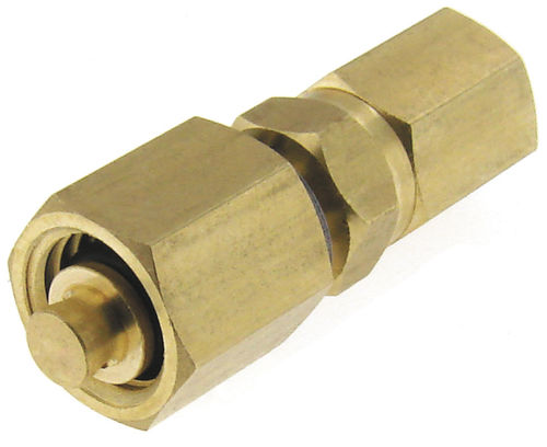 Raccord hydraulique - QDC-.F..-. - Beswick Engineering Co, Inc. - pneumatique / rapide / en laiton