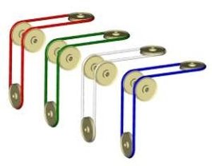 Courroie de transmission ronde - Dura-Belt - en uréthane / par friction