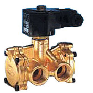 Électrovanne à commande assistée -  1325 Series - Clark - 3 voies / NF / NO