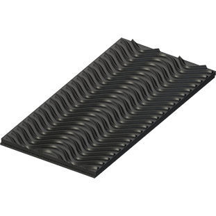 Bande de convoyeur en polyester - Fishbone™, Rufftop™ - DUNLOP INDUSTRIAL BELTS - en nylon / pour l'industrie agroalimentaire / pour l'industrie chimique