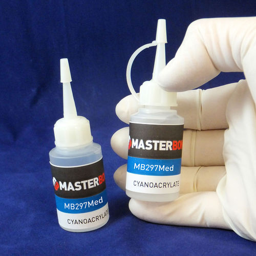 Colle de haute viscosité - MB297Med - Master Bond - cyanoacrylate / pour le métal / pour caoutchouc