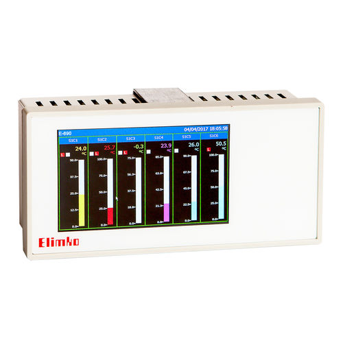 Data logger de température - E-690 series - Elimko Elektronik Imalat ve Kontrol - de pression / de tension / universel