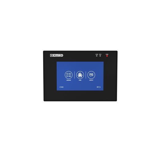 IHM à écran tactile - Proop Black 4 Eco  - EMKO Elektronik - encastrable / 480 x 272 / ARM Cortex