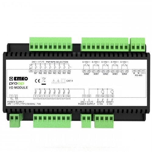 Module E/S numérique - PROOP  - EMKO Elektronik - analogique / RS-485 / Modbus