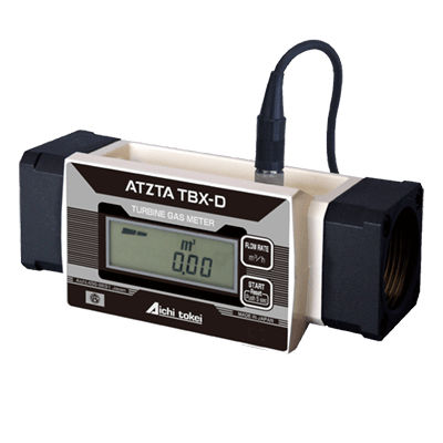 Compteur de gaz numérique - ATZTA TBX-D - Aichi Tokei Denki Co.,Ltd - à turbine