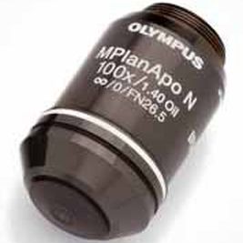 Objectif de microscope à focale fixe - MPLAPON-Oil - Evident - Olympus Scientific Solutions - haute résolution