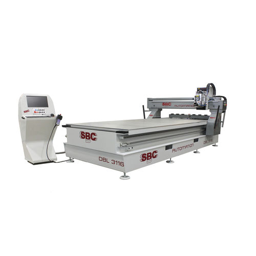 Fraiseuse CNC 3 axes - DBL - SBC AUTOMATION - verticale / pour composites