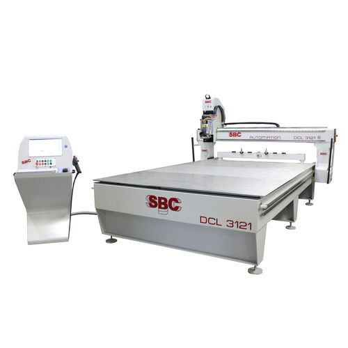 Détoureuse CNC - DCL - SBC AUTOMATION - 3 axes / à une broche / pour bois