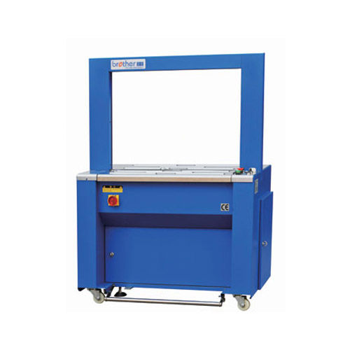 Cercleuse automatique - AP8040/AP8060  - ZHEJIANG BROTHER PACKING MACHINERY CO.,LTD - de canettes / verticale